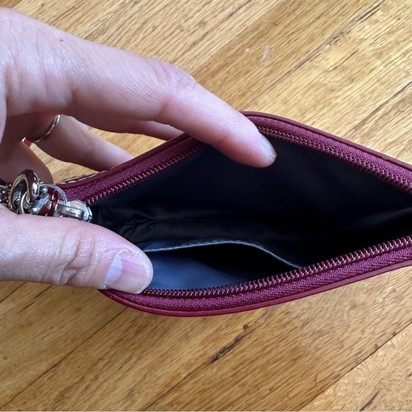 Coach Red Patent leather Wristlet - Picture 3 of 5